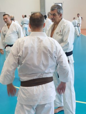 Staż techniczny JKA - T.Naka i K.Kurihara